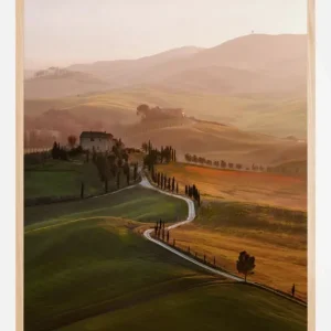 Val D'Orcia Poster (21x29.7 cm (A4)) Nouveauté