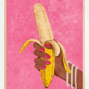 Banana Poster (21x29.7 cm (A4)) Vente Directe