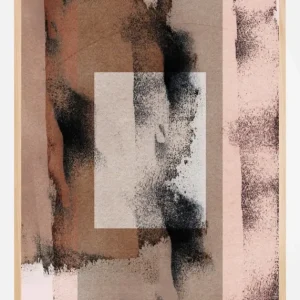 Abstract Brush Strokes 17y Poster (21x29.7 cm (A4)) Satisfait Ou Remboursé