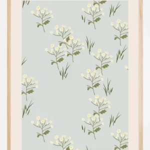 Achat Immédiat Flower Market Paris Poster (21x29.7 cm (A4))