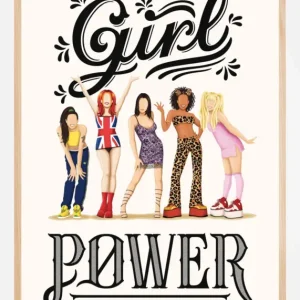 Vente Flash Girl Power Poster (21x29.7 cm (A4))