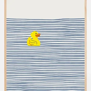 Yellow Rubber Duck Poster (21x29.7 cm (A4)) Acheter Direct