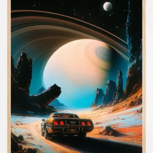 Ultimate Space Racer Poster (21x29.7 cm (A4)) Satisfait Ou Remboursé