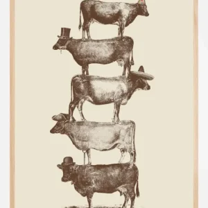 Acheter En Ligne Cow Cow Nuts Poster (21x29.7 cm (A4))