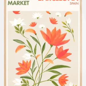 Barcelona Poster (21x29.7 cm (A4)) Remise