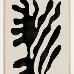 Abstract Plant No1 Poster (21x29.7 cm (A4)) Solde