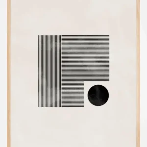 Vente Flash Minimalist square Poster (21x29.7 cm (A4))