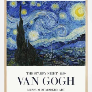 Achat Immédiat VAN GOGH - The Starry Night Poster (21x29.7 cm (A4))
