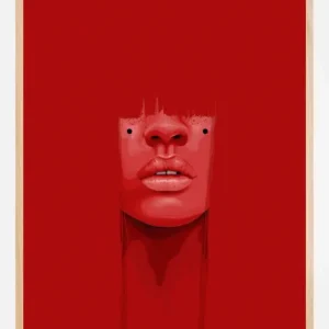 Vente Directe Rouge Poster (21x29.7 cm (A4))