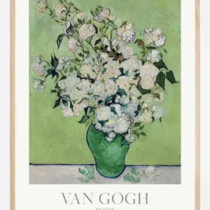 VAN GOGH - Roses Poster (21x29.7 cm (A4)) Quantité Limitée