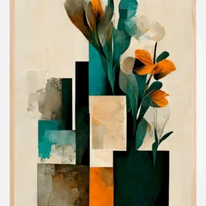 Abstract Arrangement Poster (21x29.7 cm (A4)) Dernier Modèle