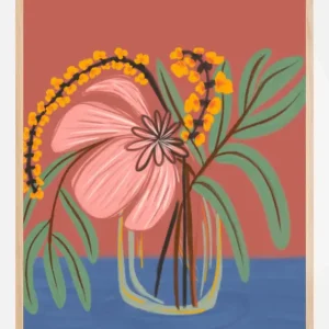 Achat Immédiat Earthen Blossom Poster (21x29.7 cm (A4))