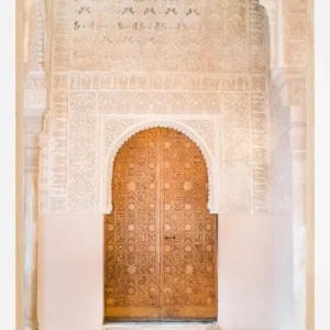 Alhambra Door Poster (21x29.7 cm (A4)) Prix Promo