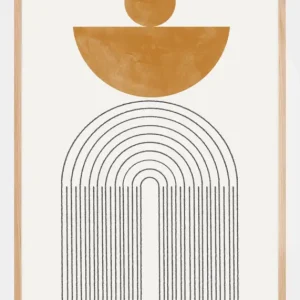 Arch Composition No7 Poster (21x29.7 cm (A4)) Paiement Sécurisé