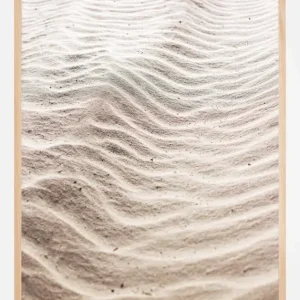 Wavy Sand Poster (21x29.7 cm (A4)) Retour Gratuit