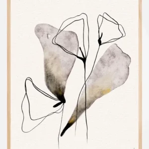 Vente Directe MAGESTIC FLOWERS Poster (21x29.7 cm (A4))