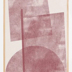 Acheter En Ligne Paper Red Collage No.4 Poster (21x29.7 cm (A4))