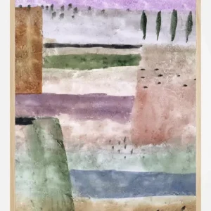 Abstract Colours Poster (21x29.7 cm (A4)) Commander Maintenant