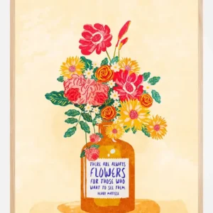 Always flowers Poster (21x29.7 cm (A4)) Achetez Aujourd’hui