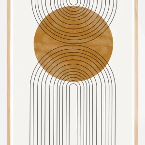 Abstract Flow Poster (21x29.7 cm (A4)) Must-Have