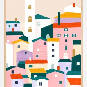 Town Poster (21x29.7 cm (A4)) Achetez Aujourd’hui