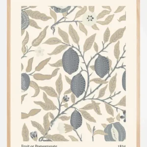 William Morris - Fruit or Pomegranate 5 Poster (21x29.7 cm (A4)) Marque