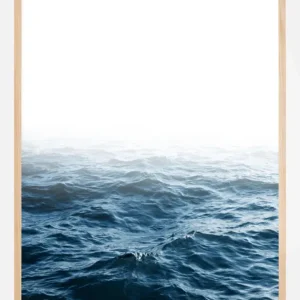 Waves Poster (21x29.7 cm (A4)) Vente Directe