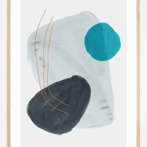 Watercolor Art No 10 Poster (21x29.7 cm (A4)) Pas Cher