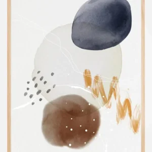 Watercolor Art No 16 Poster (21x29.7 cm (A4)) Soldes