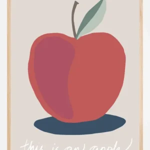 Top Vente This is an Apple Poster (21x29.7 cm (A4))