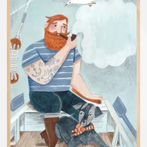 Achetez Aujourd’hui Skipper and Dog Poster (21x29.7 cm (A4))