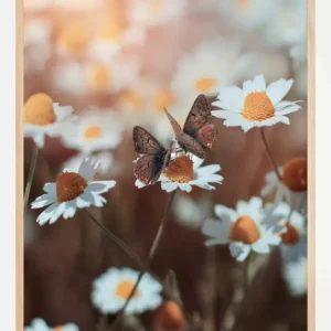 Usine Directe Two Butterflies Poster (21x29.7 cm (A4))