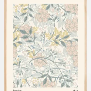 William Morris - Jasmine 5 Poster (21x29.7 cm (A4)) Promotion Saisonnière