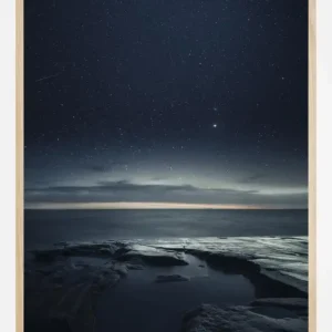 Achetez Aujourd’hui Night at the sea Poster (21x29.7 cm (A4))