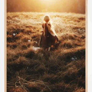 Vente Directe Girl walks in the dew Poster (21x29.7 cm (A4))