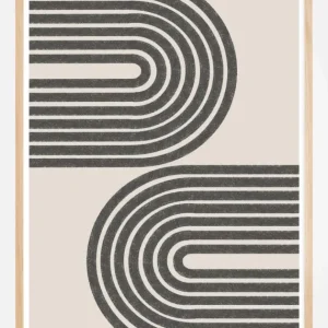 Achetez Aujourd’hui Flow Shapes No14 Poster (21x29.7 cm (A4))