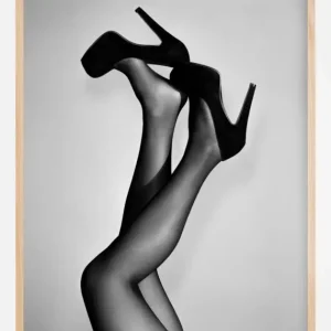 Velvet Pumps Poster (21x29.7 cm (A4)) Pas Cher