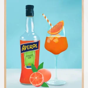 Aperol Spritz Poster (21x29.7 cm (A4)) Dernière Chance