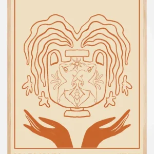 Vessel Collection : Harmony (LineArt) Poster (21x29.7 cm (A4)) Dernier Modèle