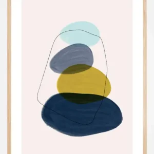 Watercolor Art No 9 Poster (21x29.7 cm (A4)) Certifié