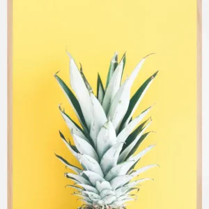 Usine Directe Pineapple Yellow Poster (21x29,7 cm (A4))