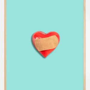 Achat Immédiat Band-aid on My Heart Poster (21x29.7 cm (A4))