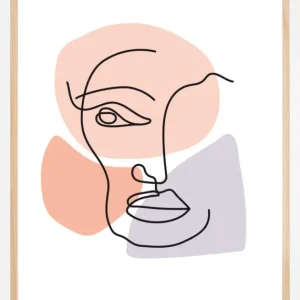 Vente Directe Abstract Face Multi Poster (21x29,7 cm (A4))