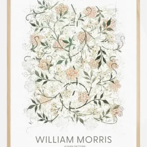 William Morris - Jasmine Poster (21x29.7 cm (A4)) Prix Bas