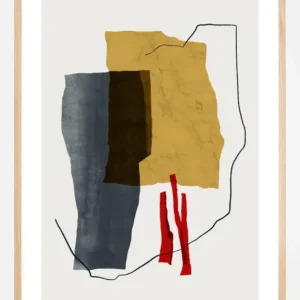 Watercolor Art No 14 Poster (21x29.7 cm (A4)) Usine Directe