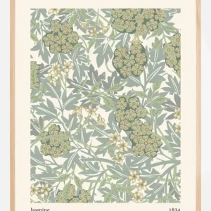 William Morris - Jasmine 3 Poster (21x29.7 cm (A4)) Vente Directe