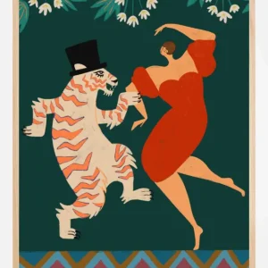 A Date With a Wild Cat Poster (21x29.7 cm (A4)) Jusqu’à Épuisement Des Stocks