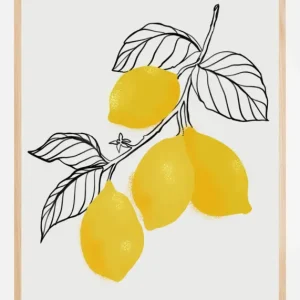 Vente Flash Lamya lemons Poster (21x29.7 cm (A4))