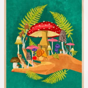 Acheter En Ligne My Mushroom Cosmos Poster (21x29.7 cm (A4))