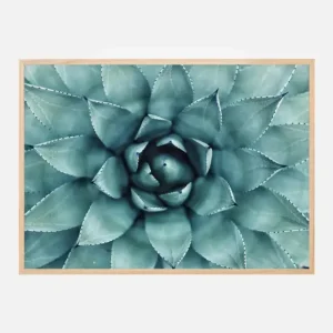 Achetez Aujourd’hui Turquoise Bloem Poster (30x40 cm)